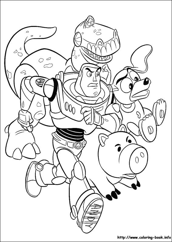 Toy Story coloring picture